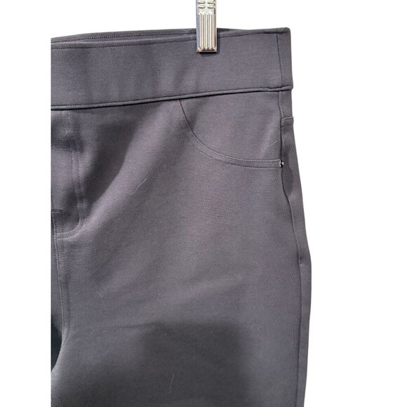 Spanx Womens Black Slimming Stretch Pants XL High Rise Comfortable Fit - Picture 2 of 5